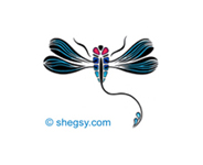 dise�o de tatuaje libelula