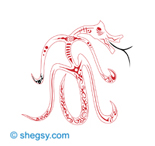 tatuaje de dragon, dise�o de tatuaje dragon