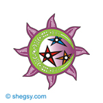 dise�o de tatuaje sol luna y estrellas constelaci�n