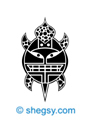 dise�o de tatuaje tortuga mar tribal